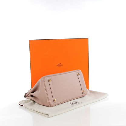 Hermes Taurillon Clemence Birkin 30 Glycine 19 of 23