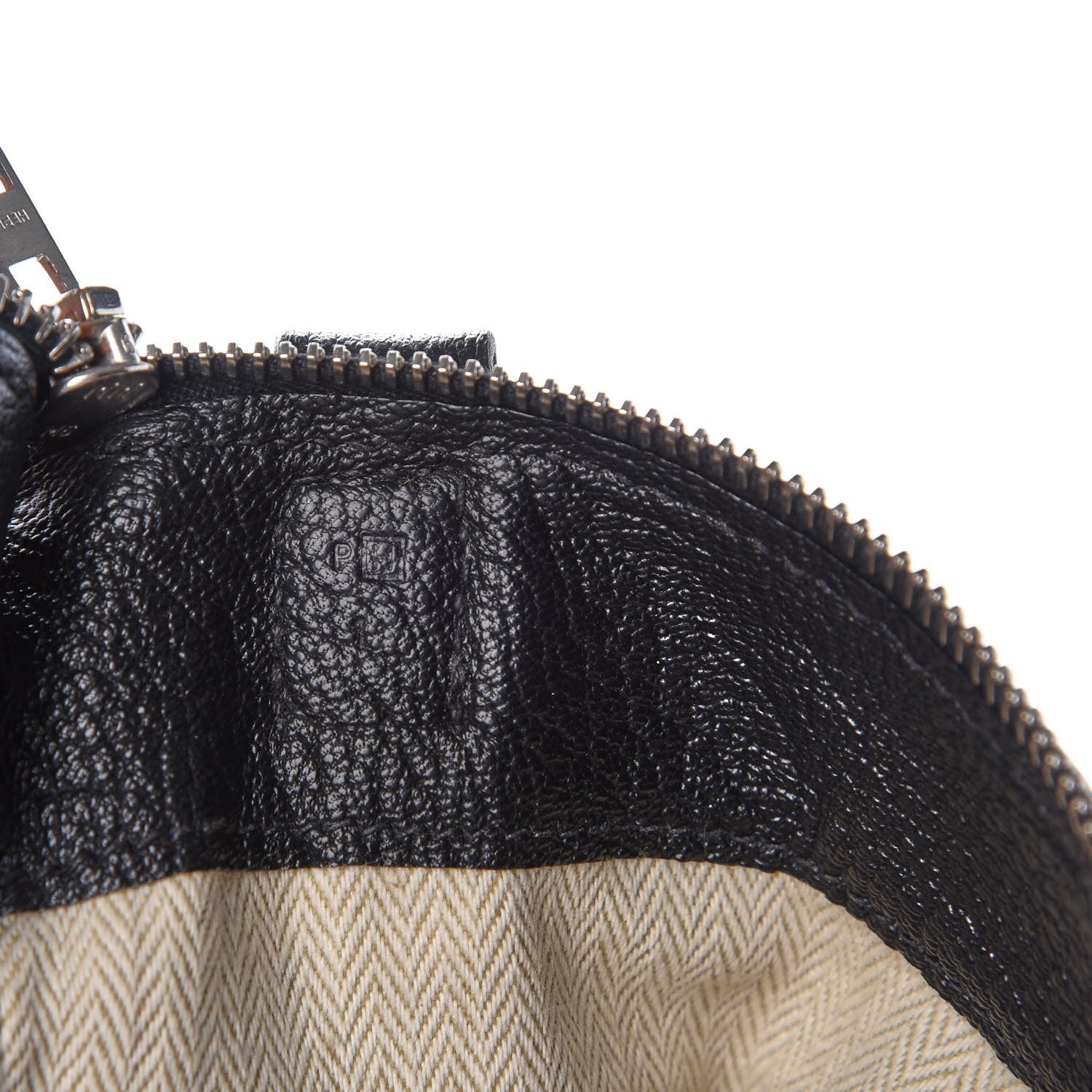Hermes Chevre De Coromandel Shoulder Bag Black 7 of 7