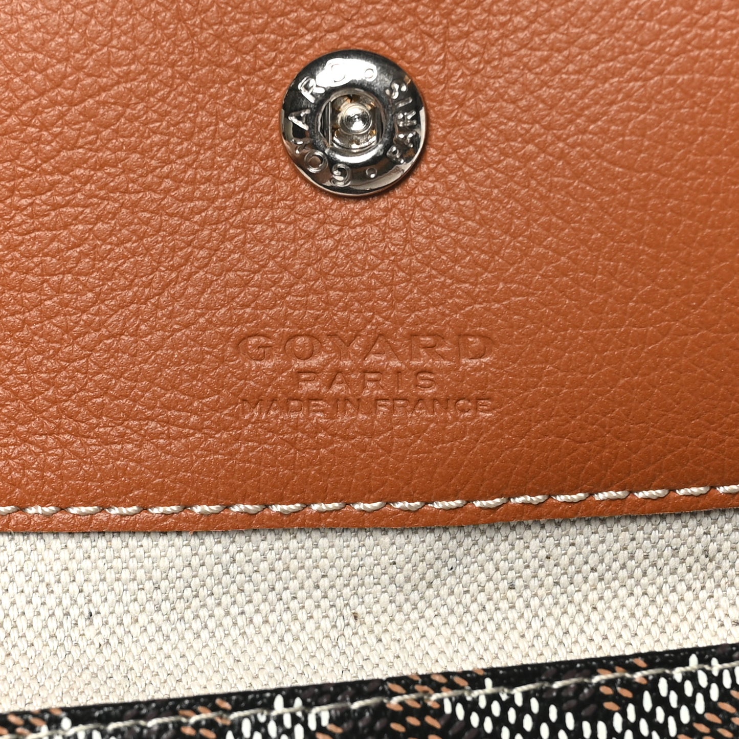 Goyardine Saint Louis GM Black Gold