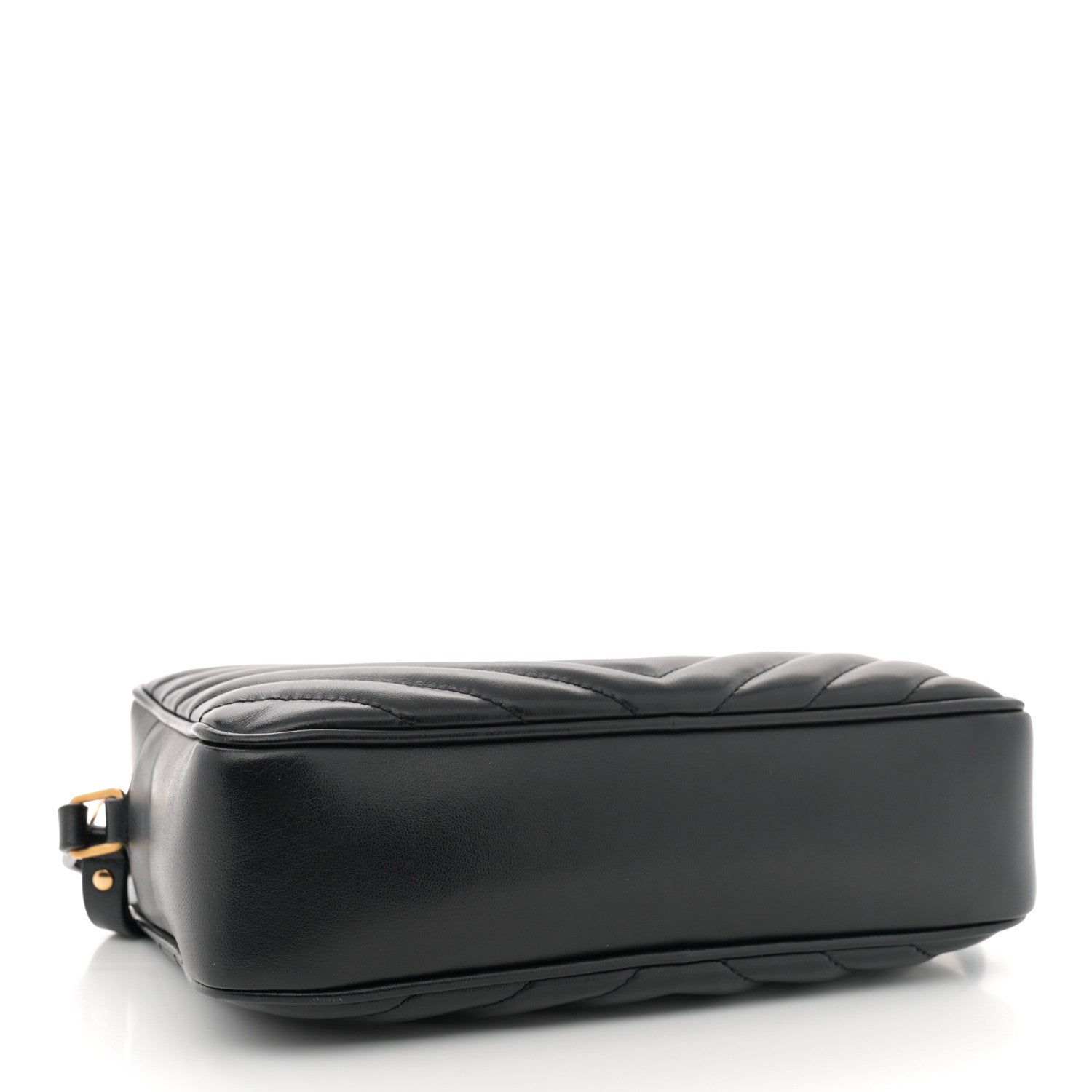 Saint Laurent Calfskin Matelasse Monogram Lou Camera Bag Black 4 of 18