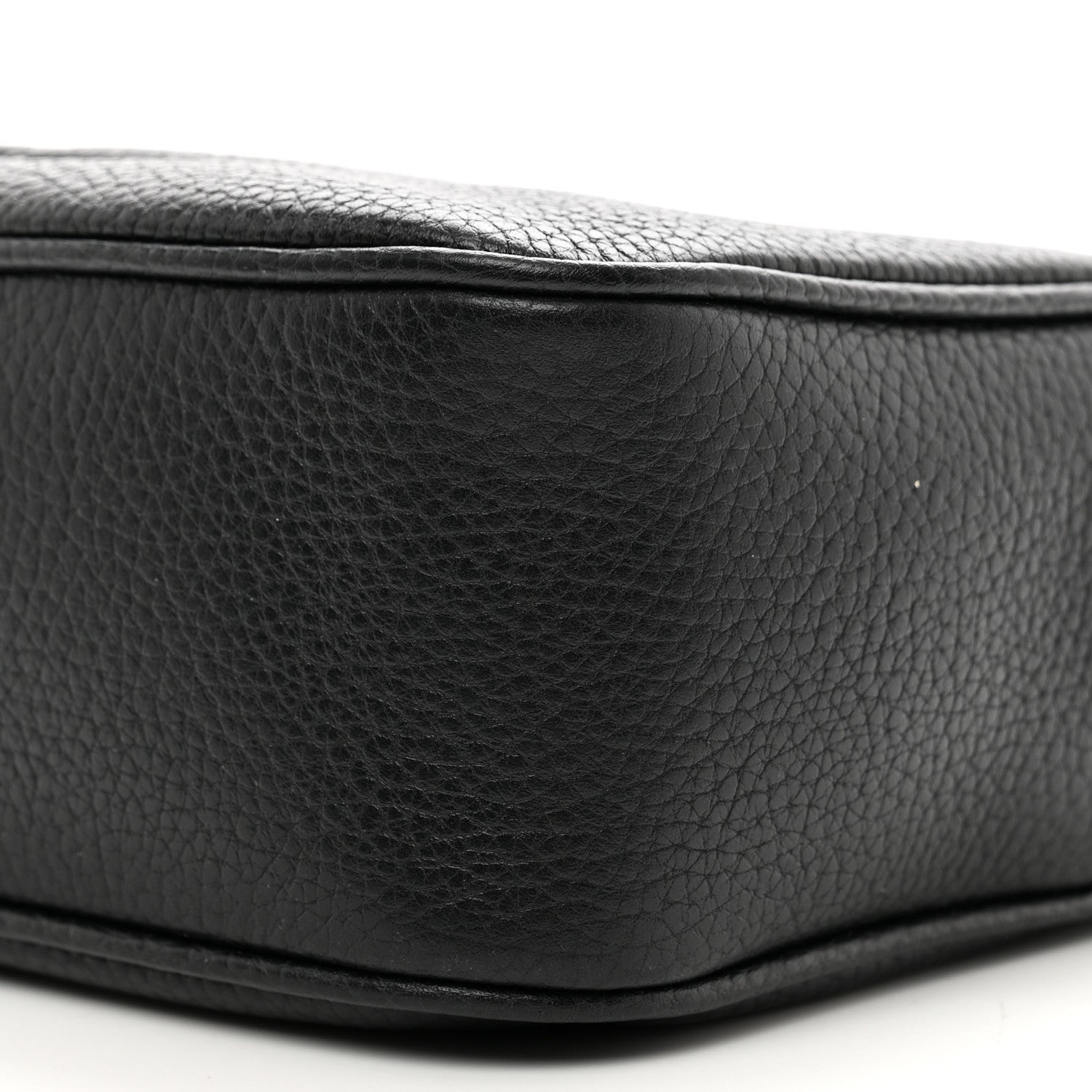 Gucci Pebbled Calfskin Small Soho Disco Bag Black 10 of 11