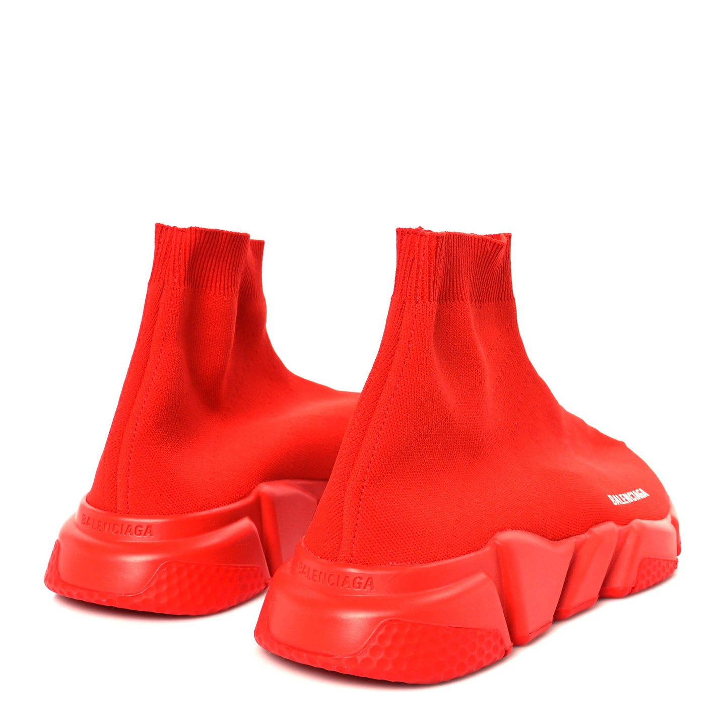 Neoprene Knit Mens Speed Sneakers 43 Red