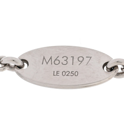 Louis Vuitton Metal Essential V Supple Necklace Silver 6 of 7
