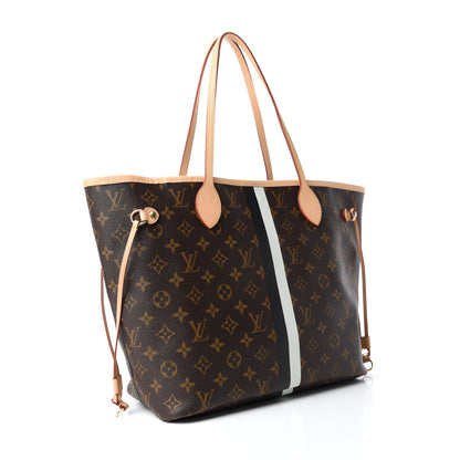 Louis Vuitton Monogram My LV Heritage Neverfull MM Black White 4 of 11