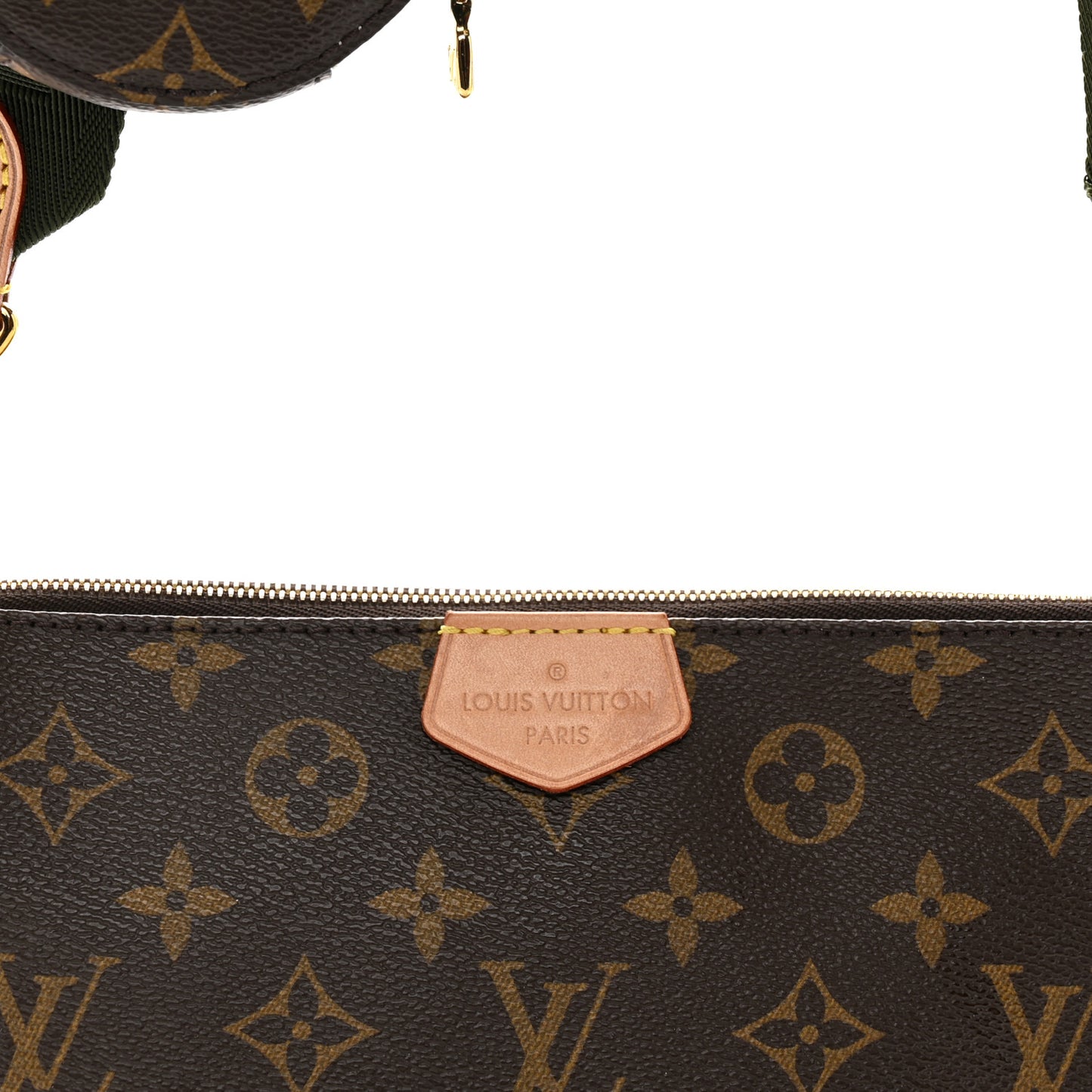 Monogram My LV World Tour Multi Pochette Accessories Kaki