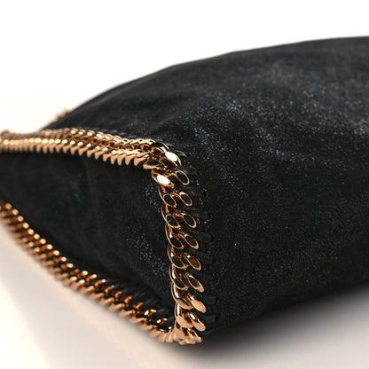 Stella McCartney Shaggy Deer Falabella Fold Over Tote Black 7 of 8