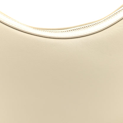 Bottega Veneta Smooth Calfskin Hula Hoop Shoulder Bag Sea Salt 7 of 10