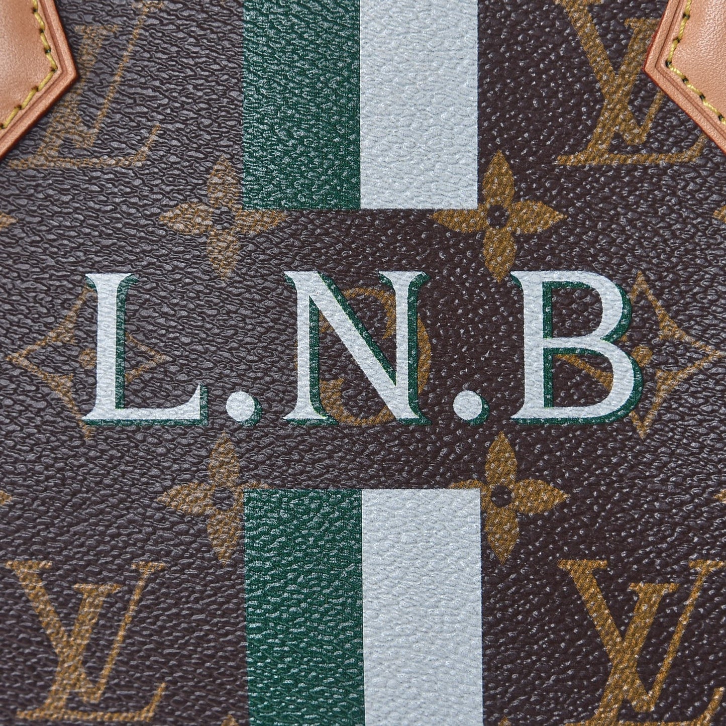 Monogram My LV Heritage Speedy 30 Vert Anglais White
