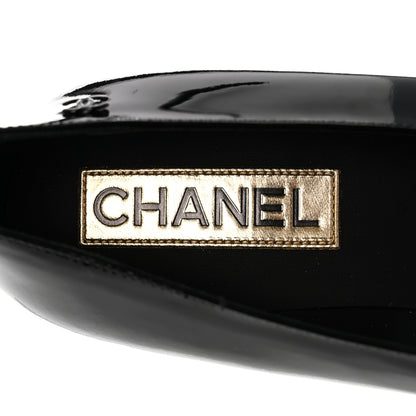 Chanel Patent Pumps 39.5 Black 7 of 9