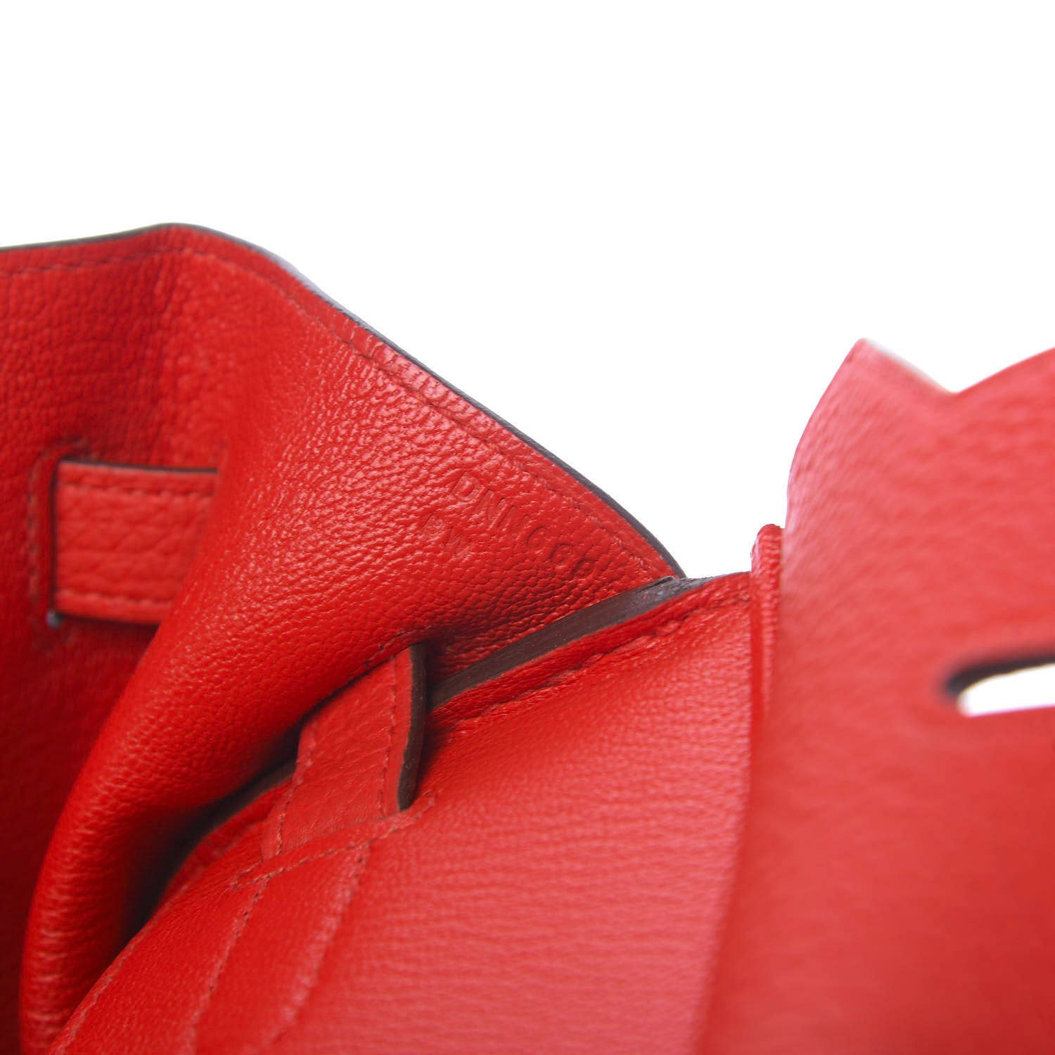Hermes Togo Birkin 35 Rouge De Coeur 8 of 11
