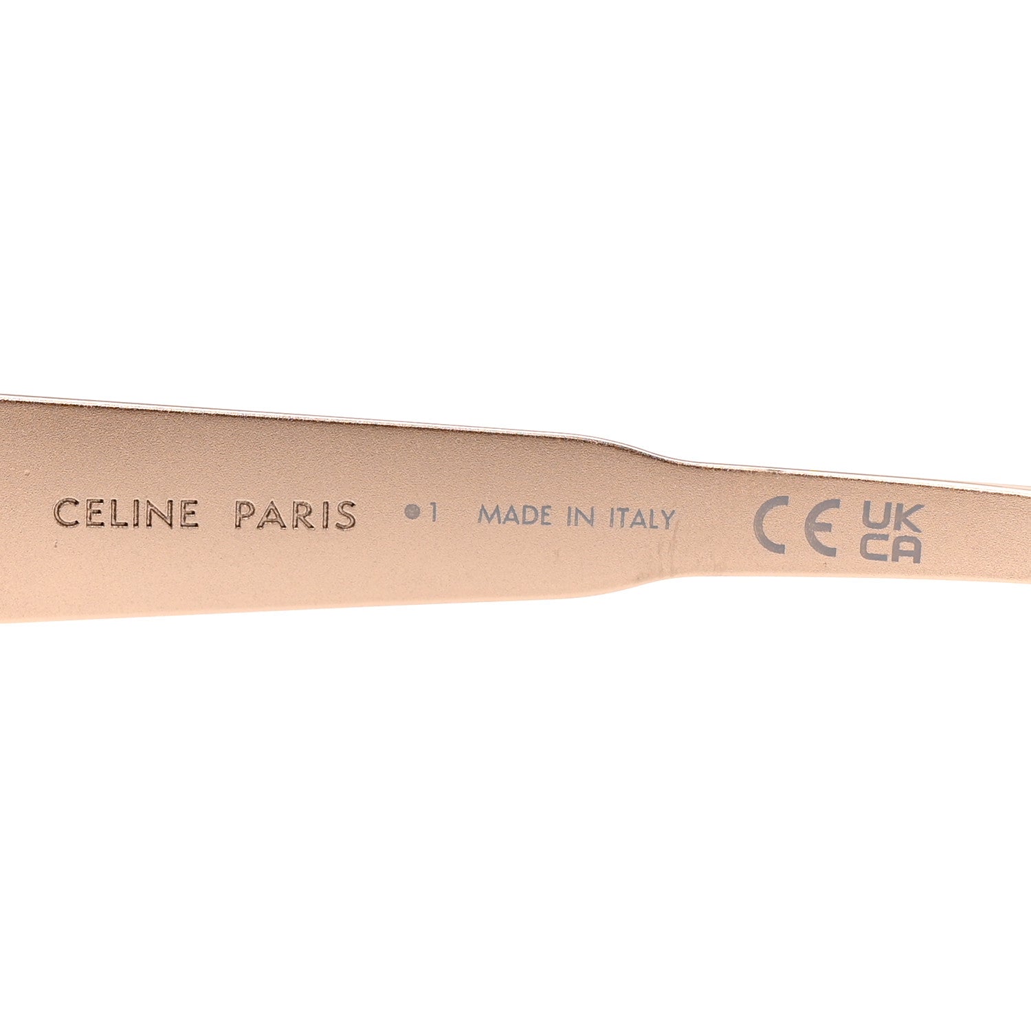 Celine Metal Triomphe 01 Sunglasses CL40235U Rose Gold Brown 5 of 7