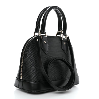 Louis Vuitton Epi Alma BB Black 3 of 12