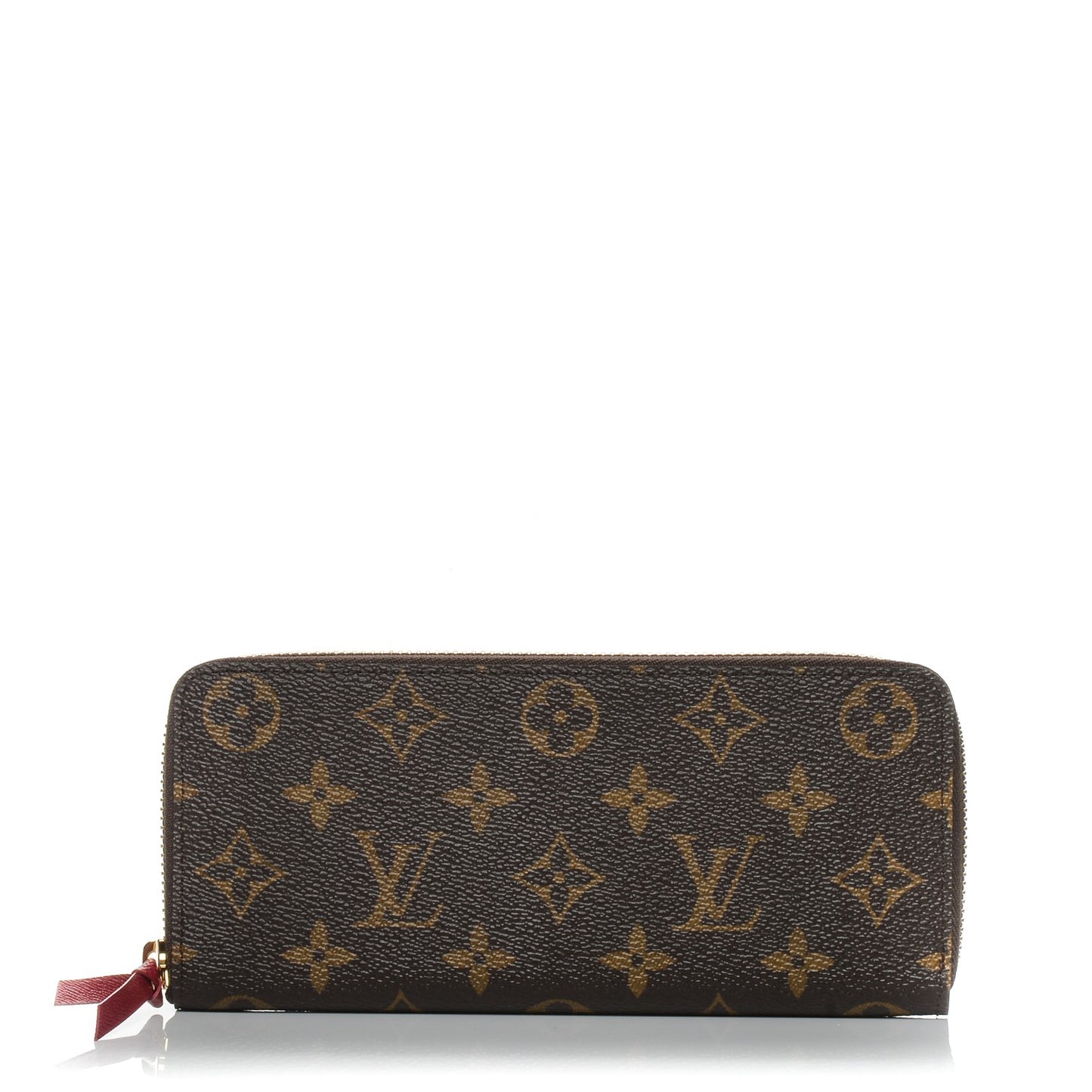 Monogram Clemence Wallet Fuchsia