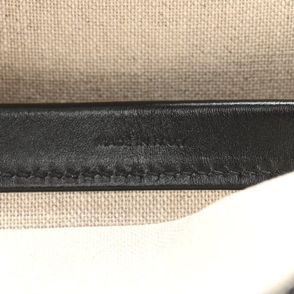 Celine Canvas Calfskin Triomphe Large Cabas Thais Natural Black 7 of 11