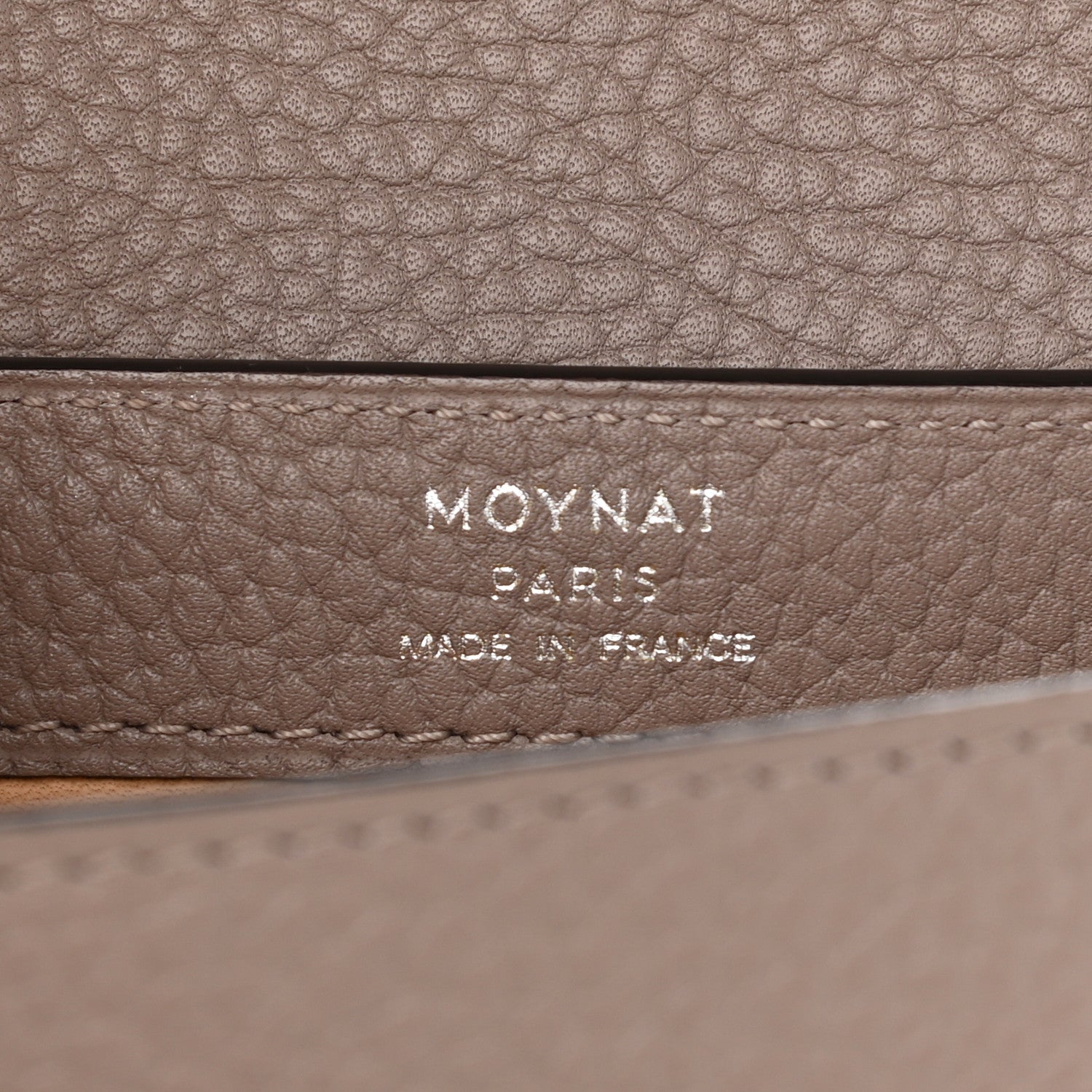 Moynat Taurillon Blush Rejane BB Tourterelle 6 of 10