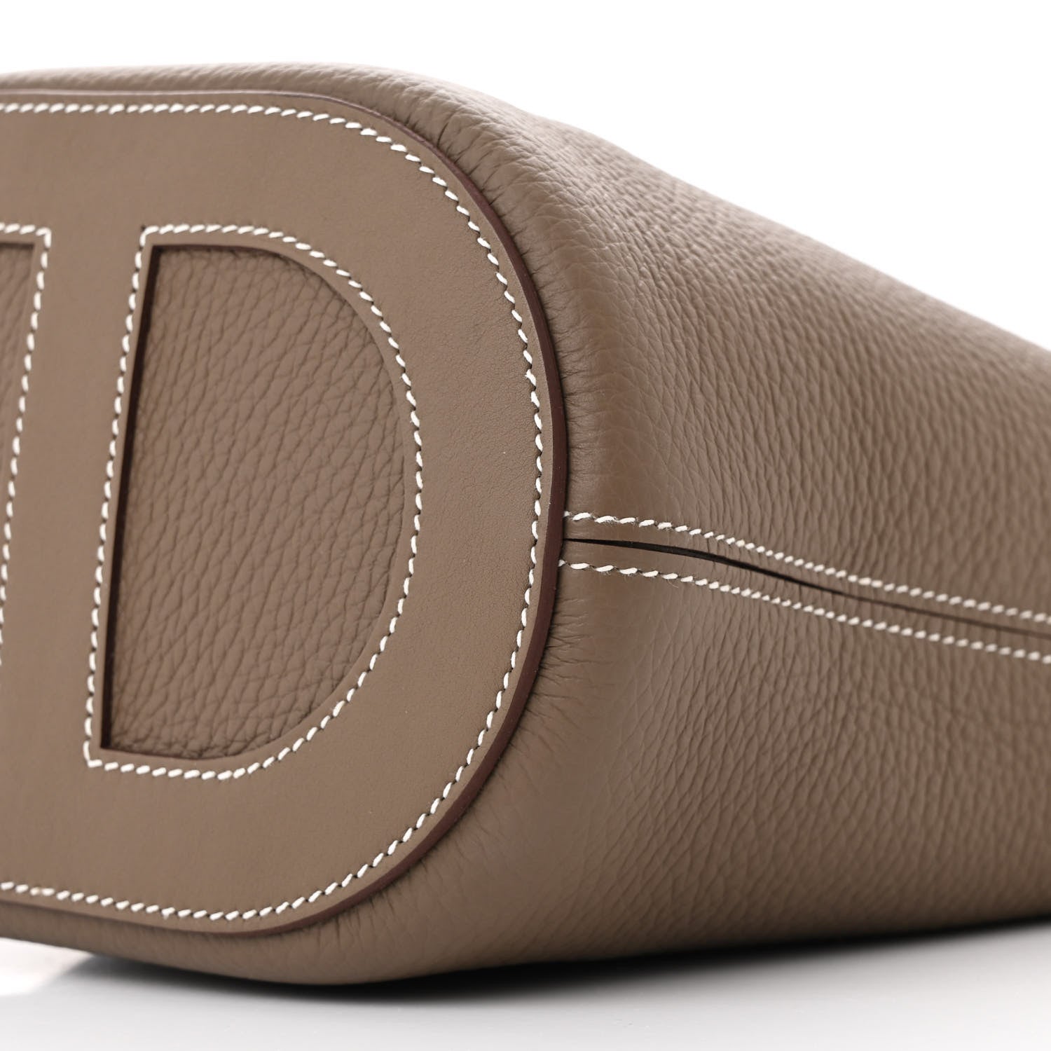 Hermes Taurillon Clemence Swift In-The-Loop 18 Bag Etoupe 10 of 11