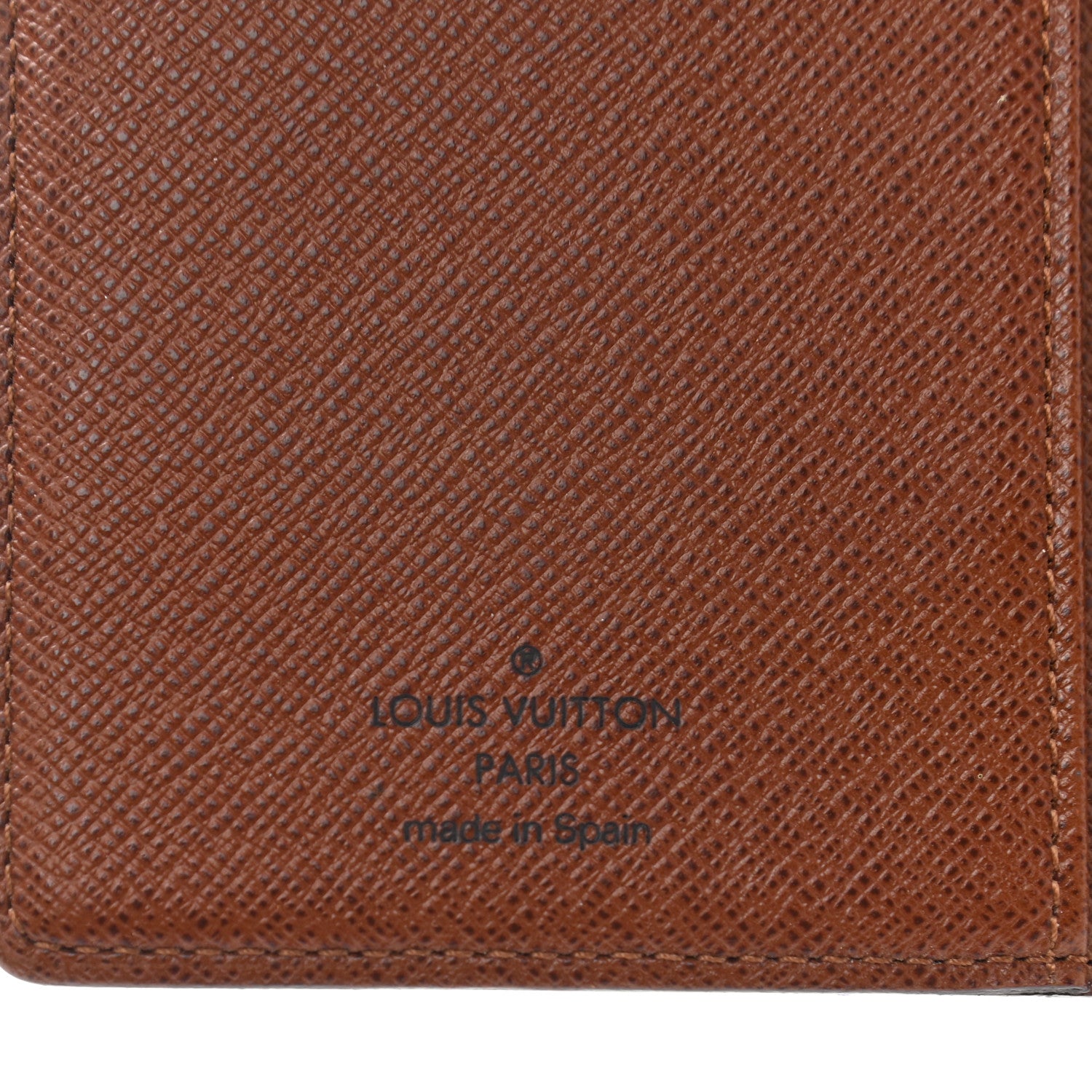 Louis Vuitton Monogram Checkbook Holder Case Wallet 6 of 7