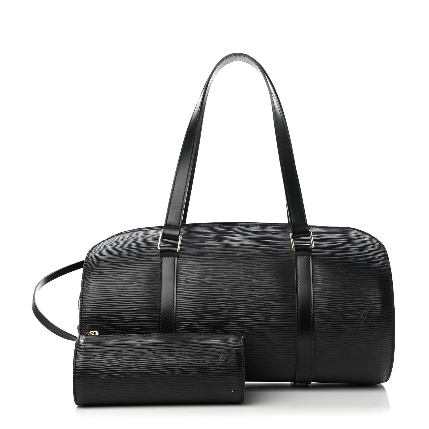 Louis Vuitton Epi Soufflot Black 1 of 12
