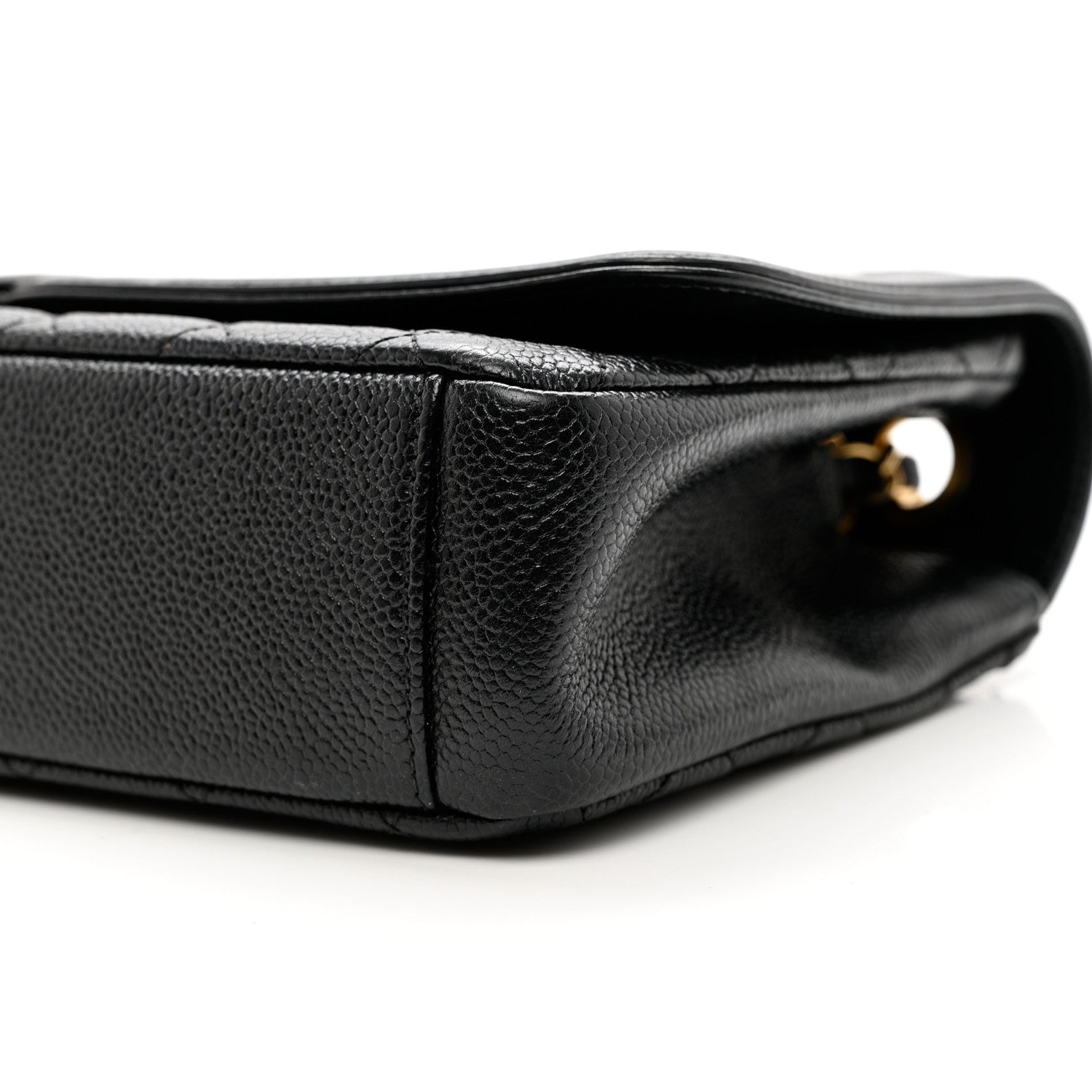 Chanel Caviar Quilted Medium CC Filigree Flap Black 9 of 9
