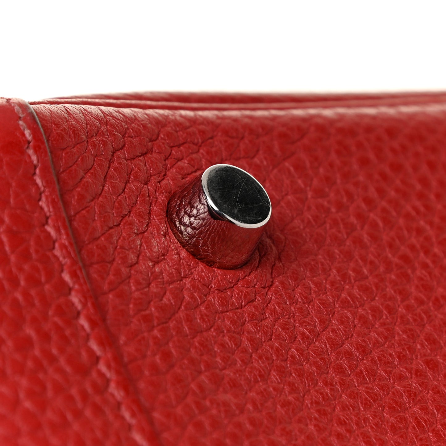 Taurillon Clemence Lindy 30 Rouge Garance