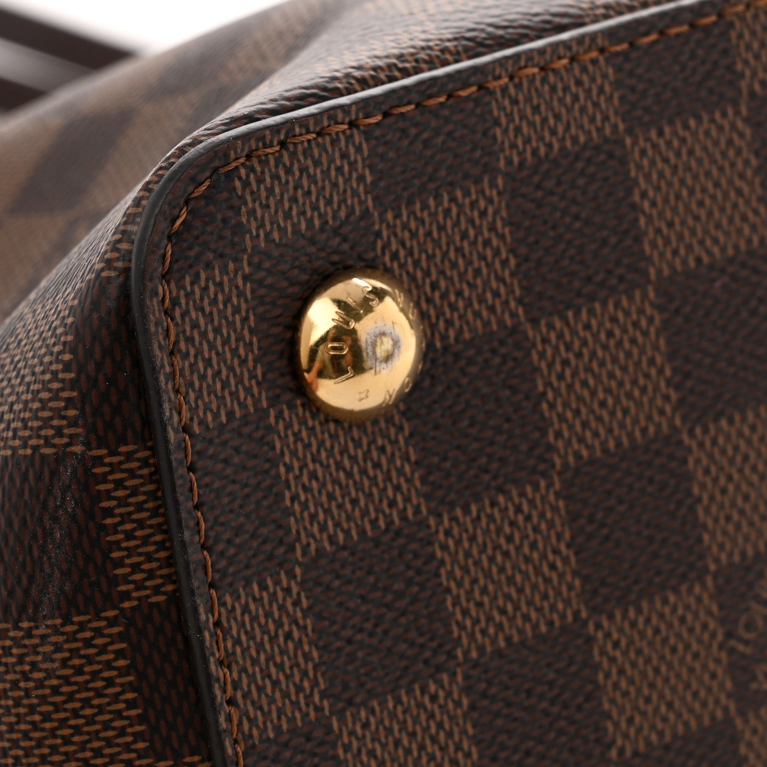 Louis Vuitton Damier Ebene Taurillon Jersey Bordeaux 11 of 13