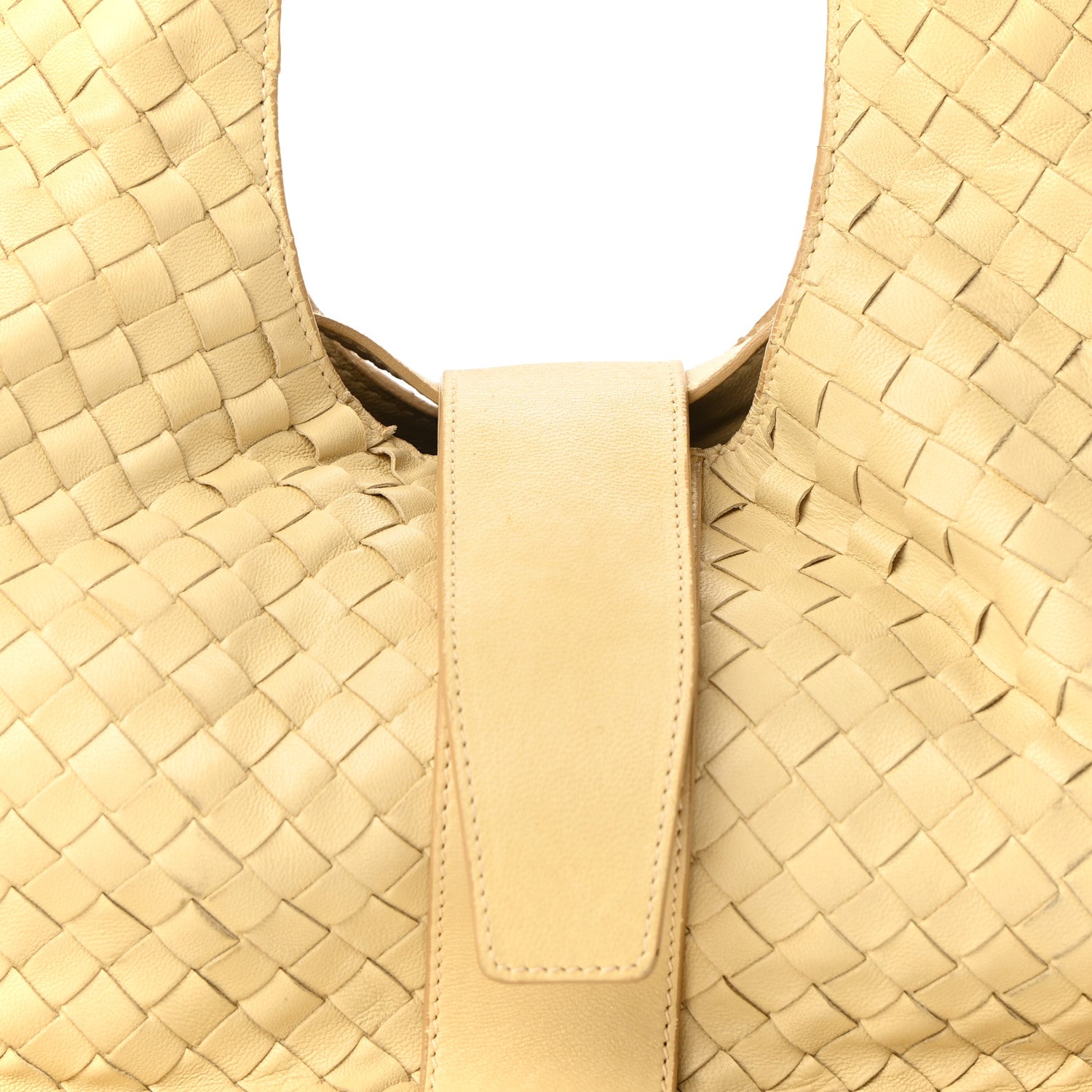 Bottega Veneta Nappa Intrecciato Shoulder Bag Banane 6 of 9