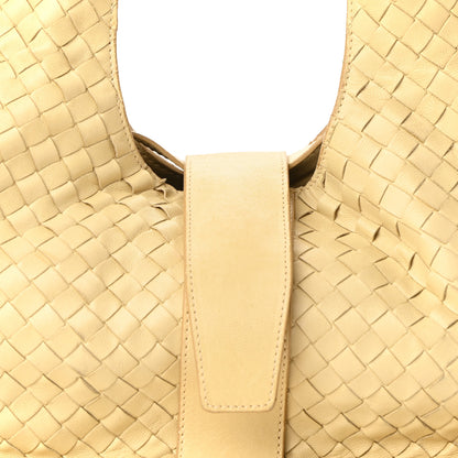 Bottega Veneta Nappa Intrecciato Shoulder Bag Banane 6 of 9