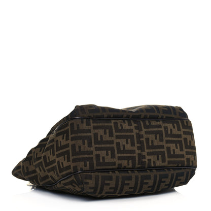 Fendi Zucca Small Chef Shopping Tote Tobacco Moro 4 of 18