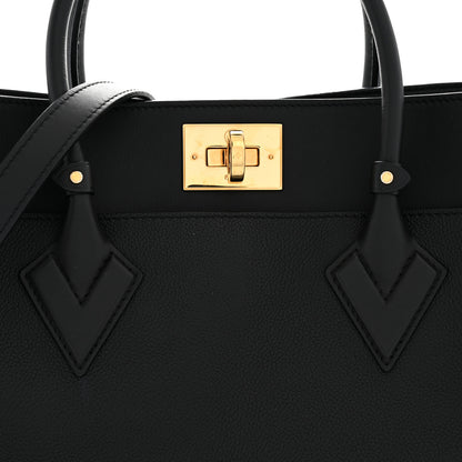 Louis Vuitton Calfskin Monogram Tufting On My Side Black 7 of 10