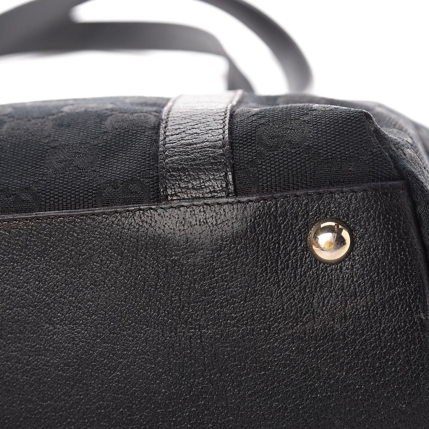 Monogram Abbey Medium Tote Black