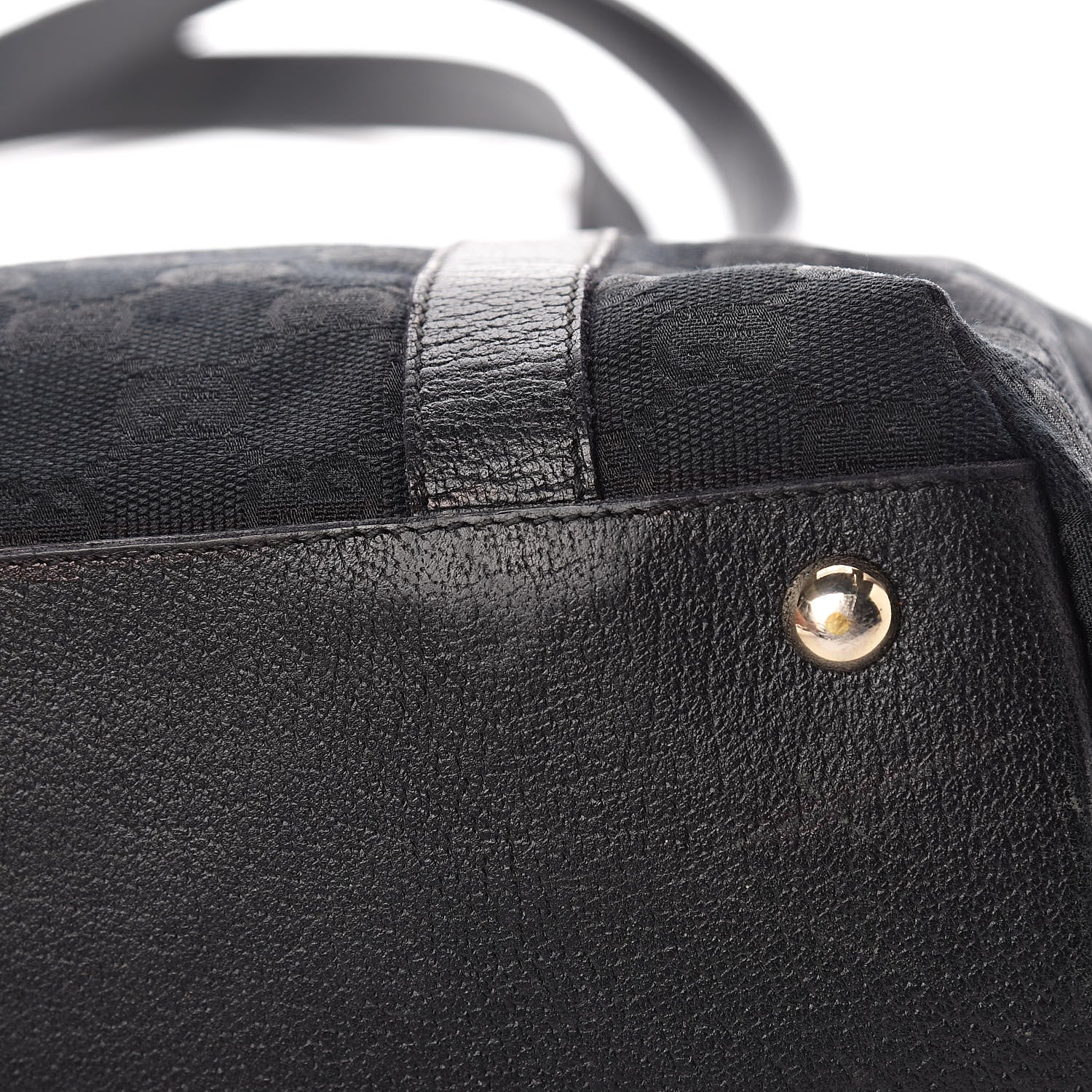 Gucci Monogram Abbey Medium Tote Black 9 of 13