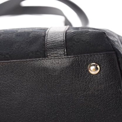 Gucci Monogram Abbey Medium Tote Black 9 of 13
