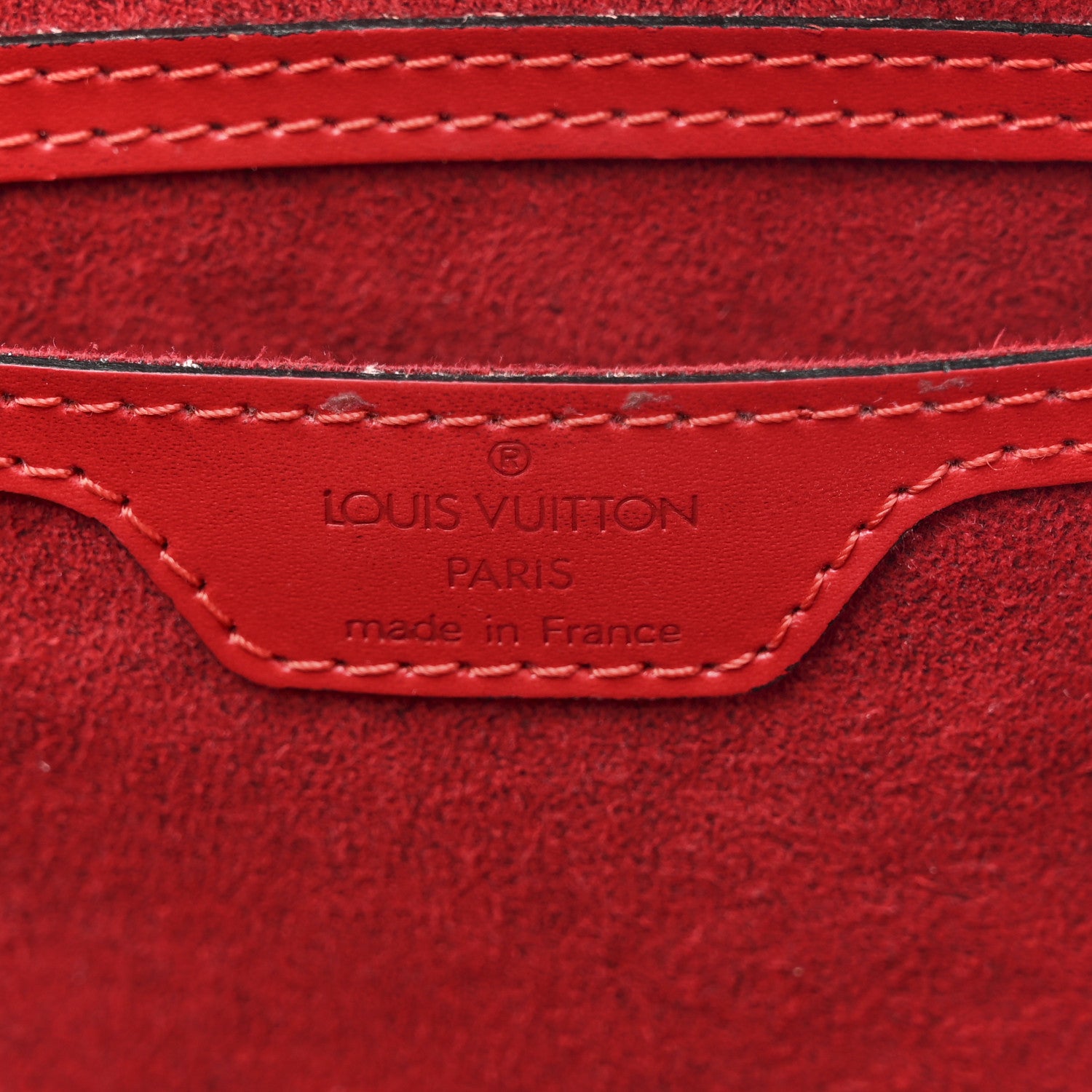 Louis Vuitton Epi Saint Jacques PM Long Straps Red 6 of 11