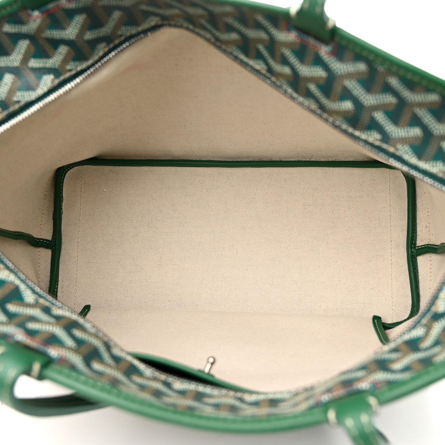 Goyard Goyardine Artois PM Green 5 of 15