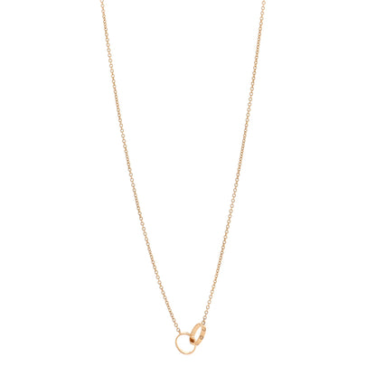 Cartier 18K Yellow Gold Interlocking LOVE Necklace 1 of 5