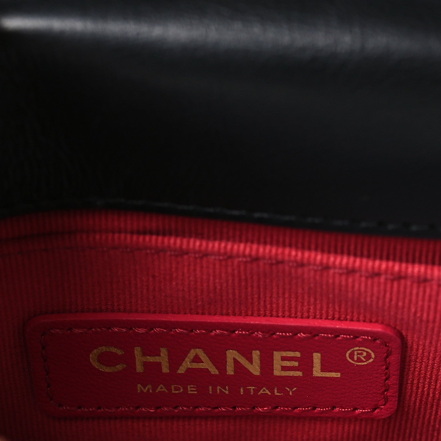 Chanel Calfskin Quilted Mini Framing Chain Bag Black 6 of 9