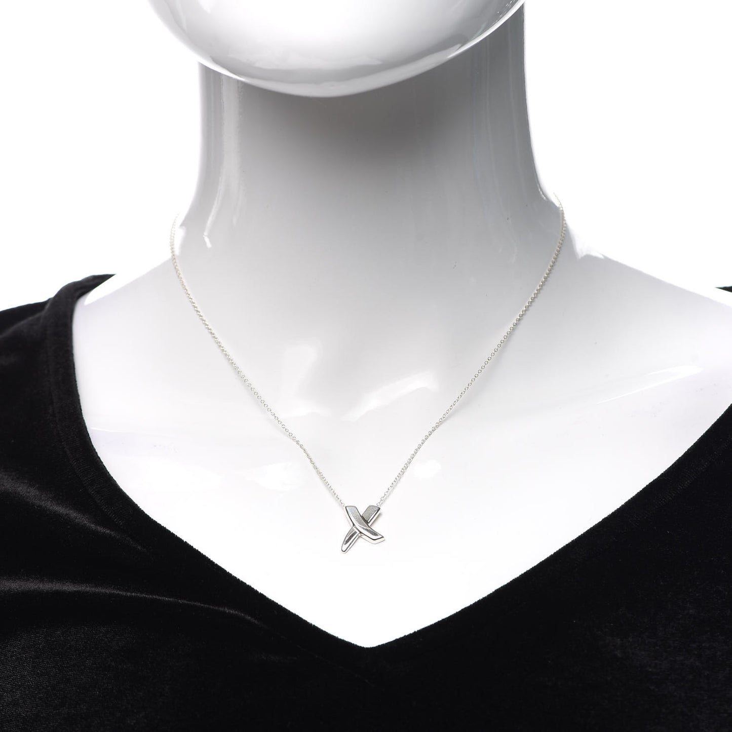Sterling Silver Paloma Picasso Graffiti X Pendant Necklace