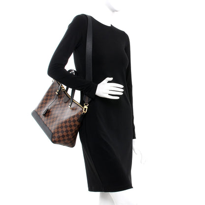 Louis Vuitton Damier Ebene Hyde Park Black 2 of 8