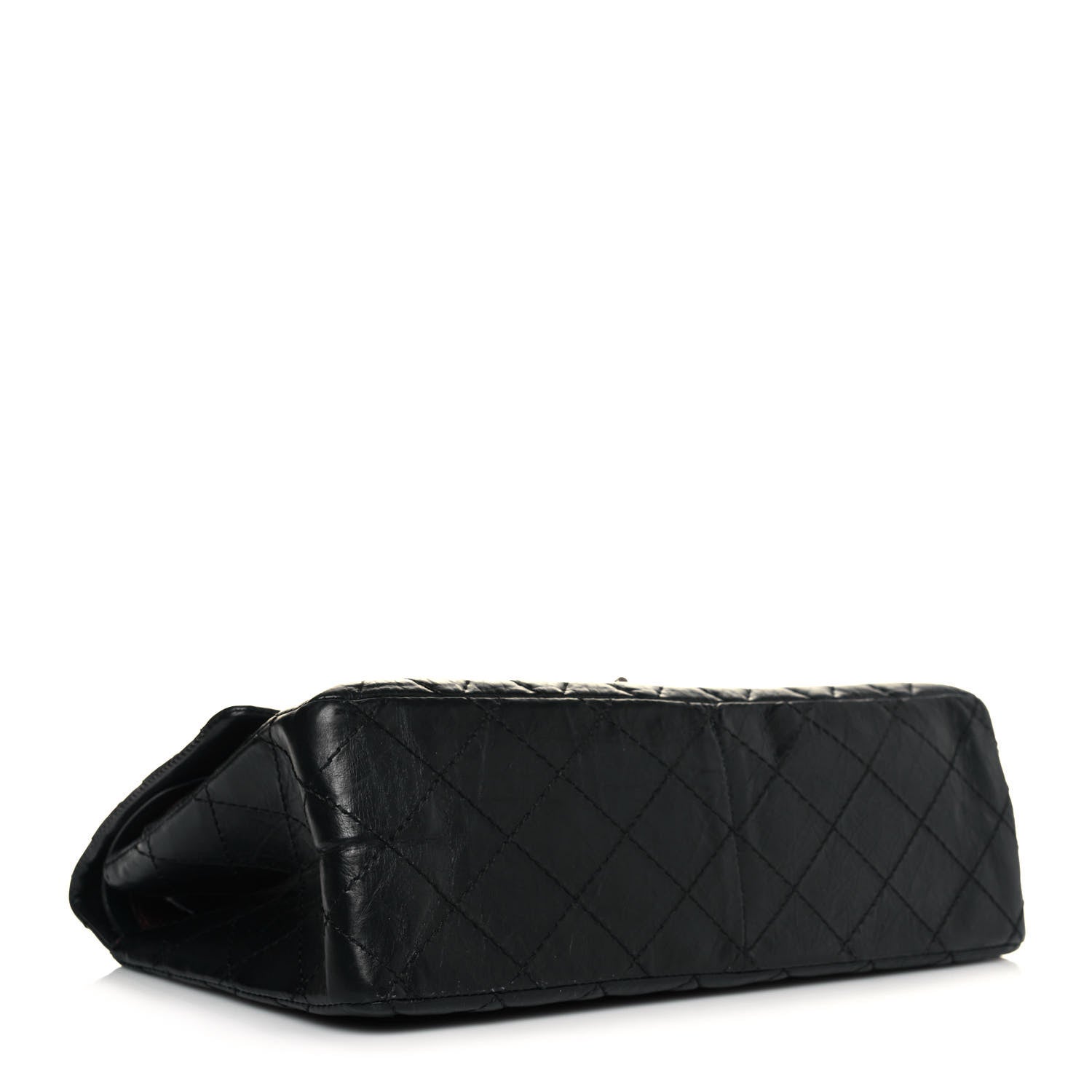 Chanel Aged Calfskin Quilted 2.55 Reissue 226 Flap Black 4 of 12