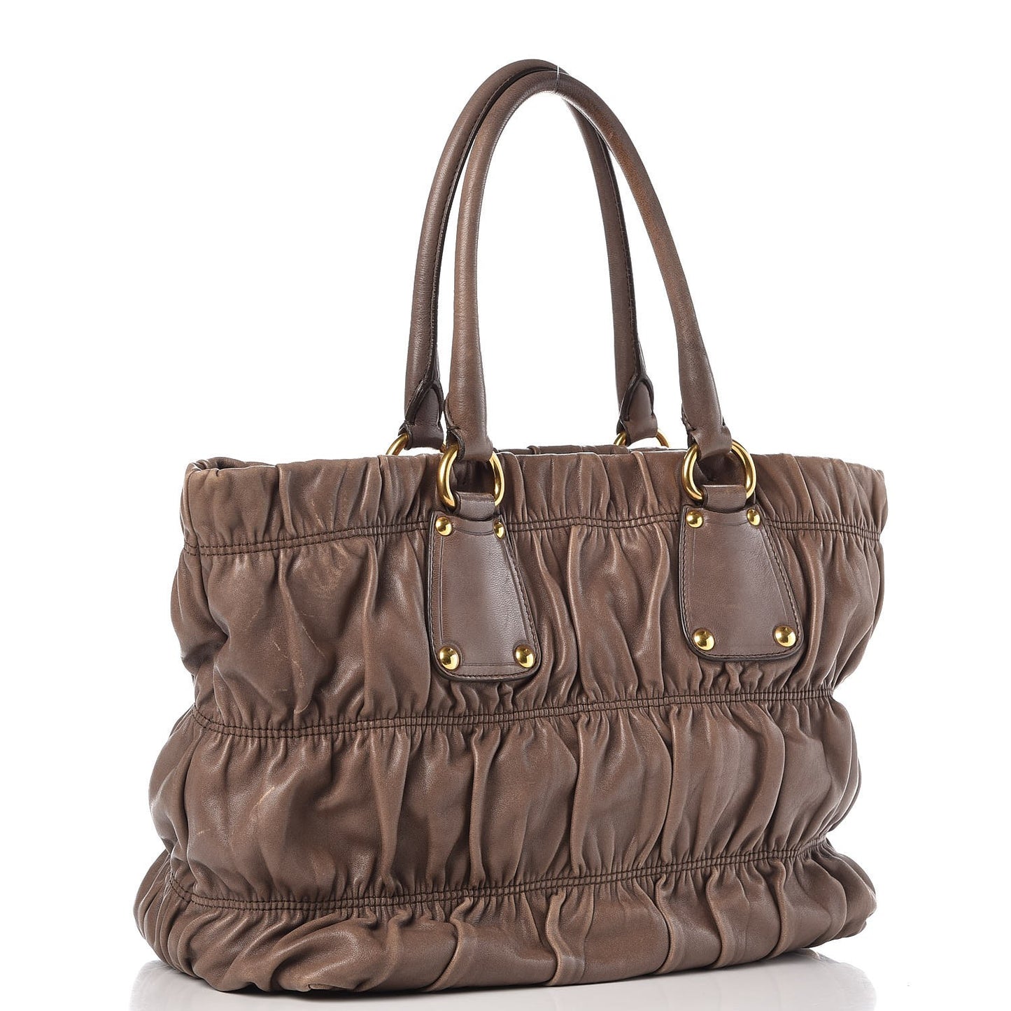 Nappa Gaufre Tote Bambu