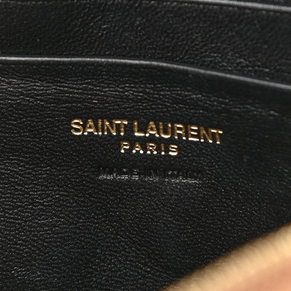 Saint Laurent Grain De Poudre Matelasse Monogram Mini Lou Camera Bag Dune 6 of 11
