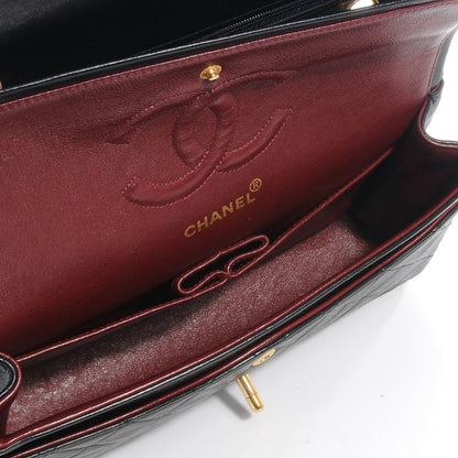 Chanel Lambskin Medium Double Flap Black 6 of 11