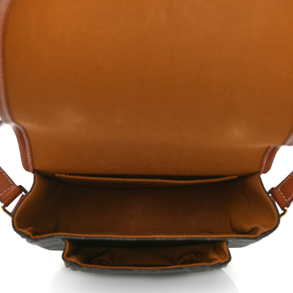 Celine Triomphe Canvas Medium Folco Bag Tan 5 of 13