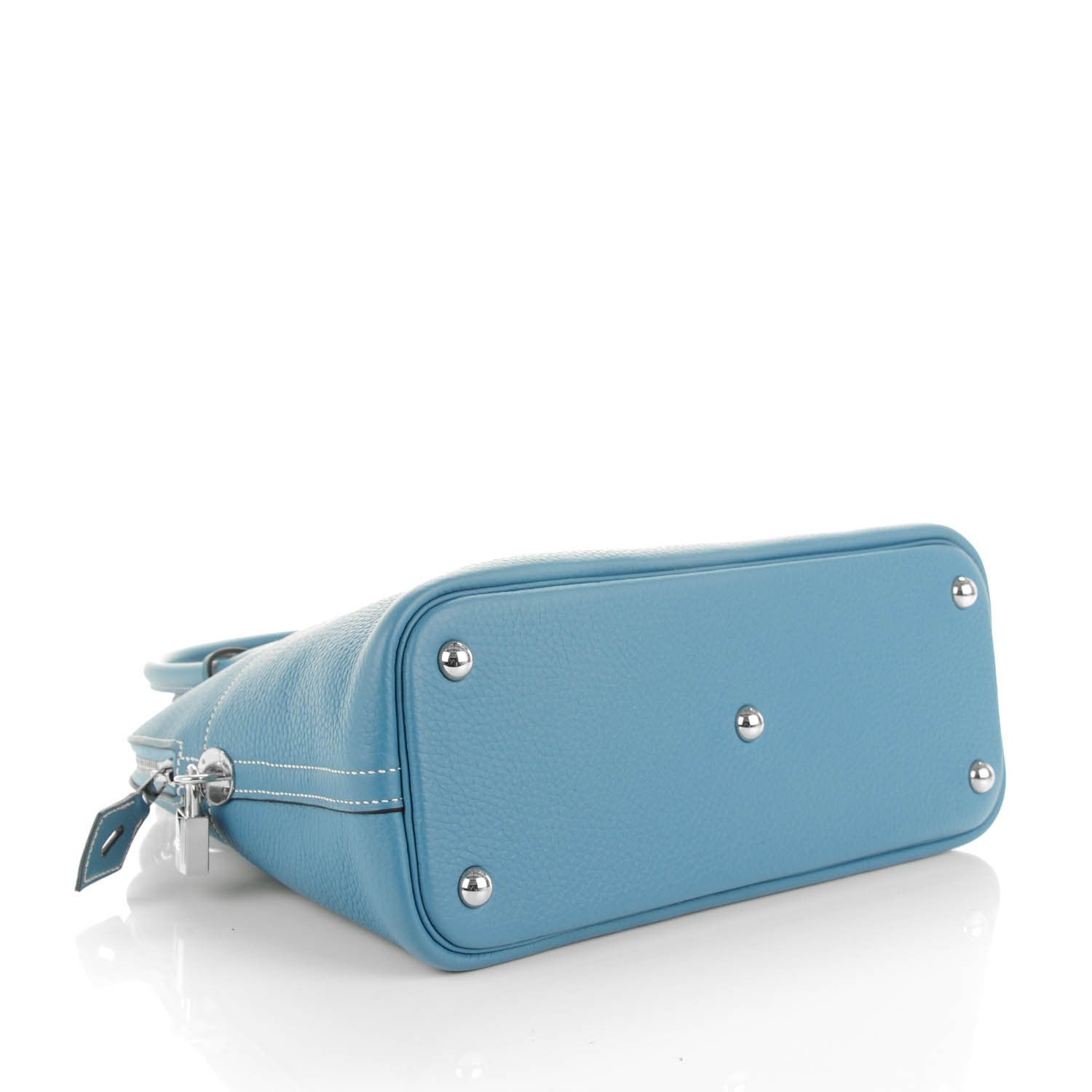 Hermes Taurillon Clemence Bolide 31 Blue Jean 4 of 7