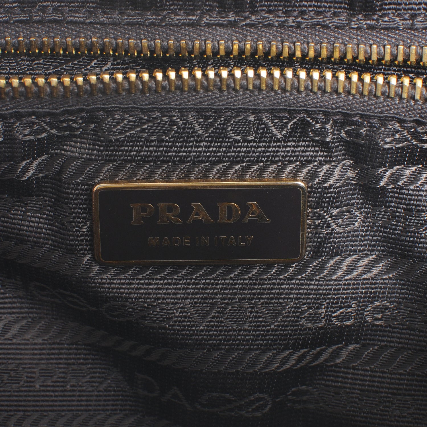 Prada Saffiano Lux Boston Metal Oro 6 of 8