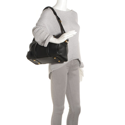 Louis Vuitton Calfskin SC Bag PM Black 2 of 7