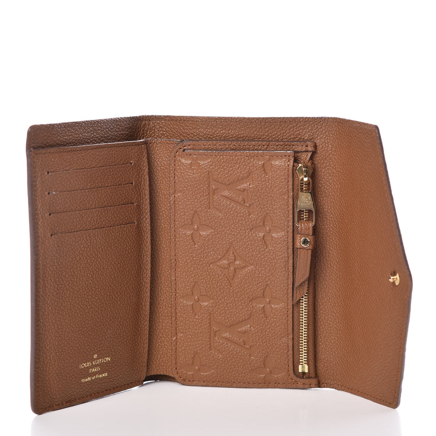 Empreinte Compact Curieuse Wallet Havane