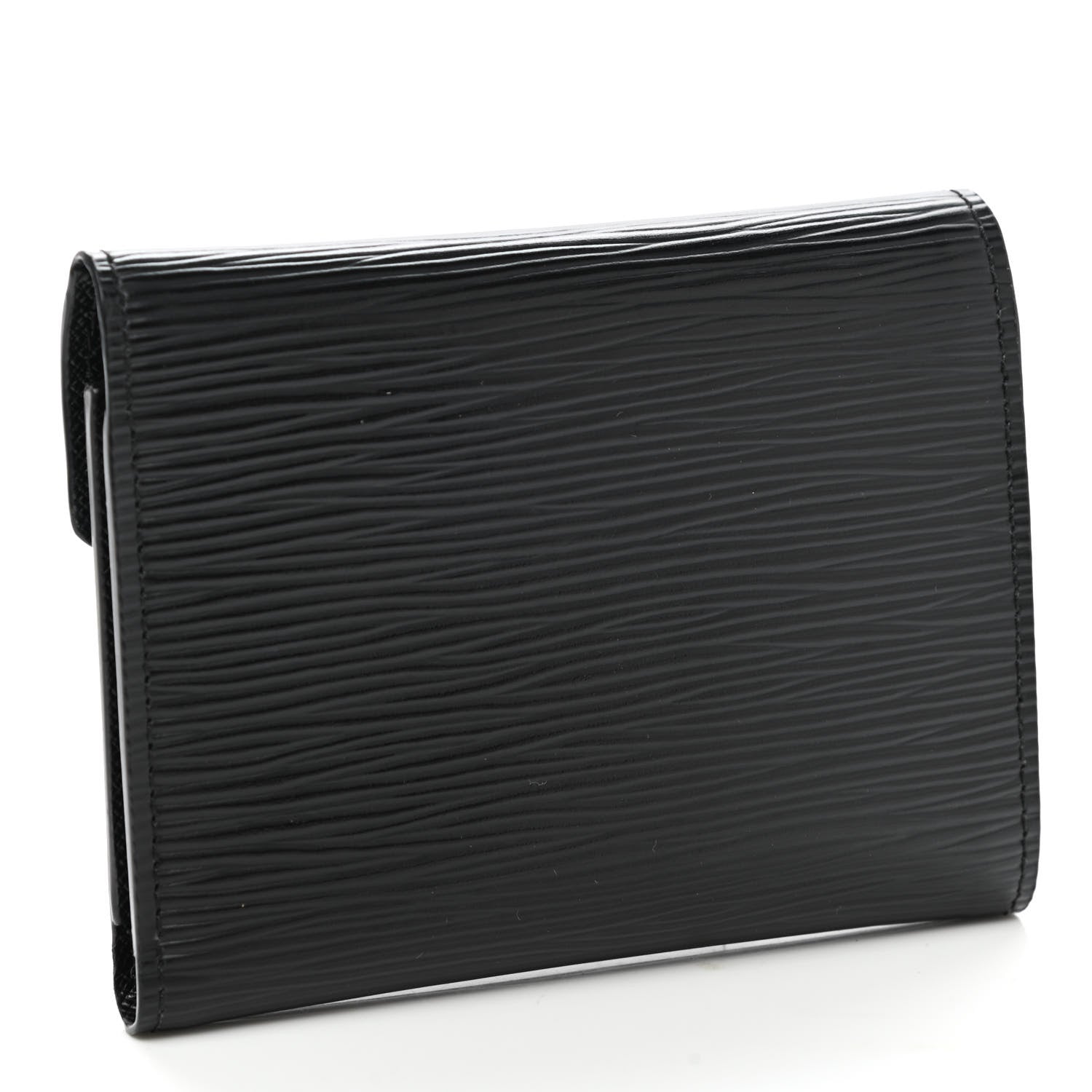 Louis Vuitton Epi Victorine Wallet Black 3 of 7