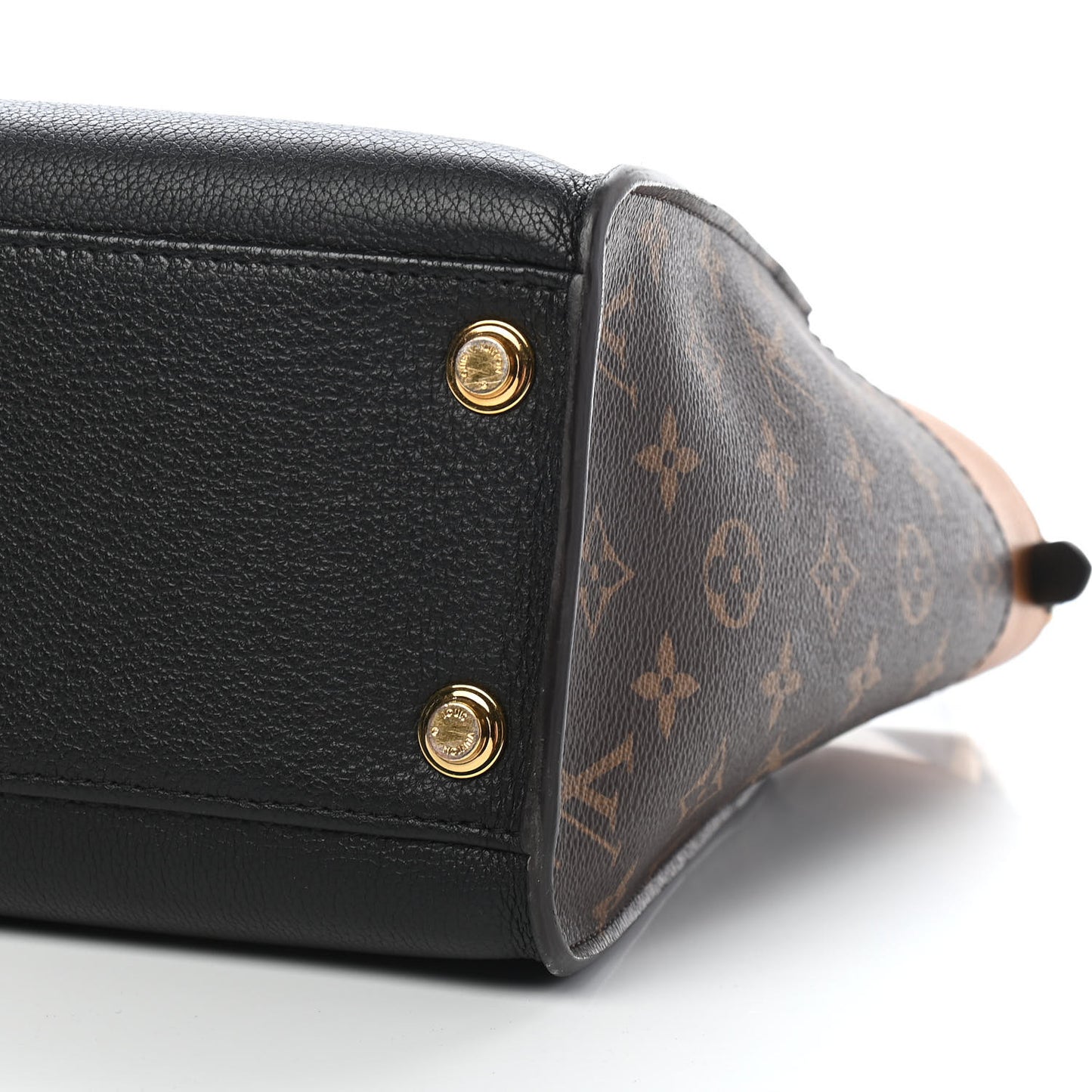 Calfskin Monogram On My Side Black