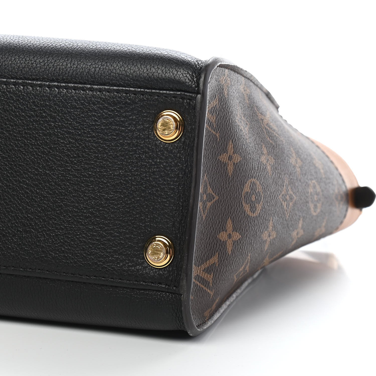 Louis Vuitton Calfskin Monogram On My Side Black 10 of 29